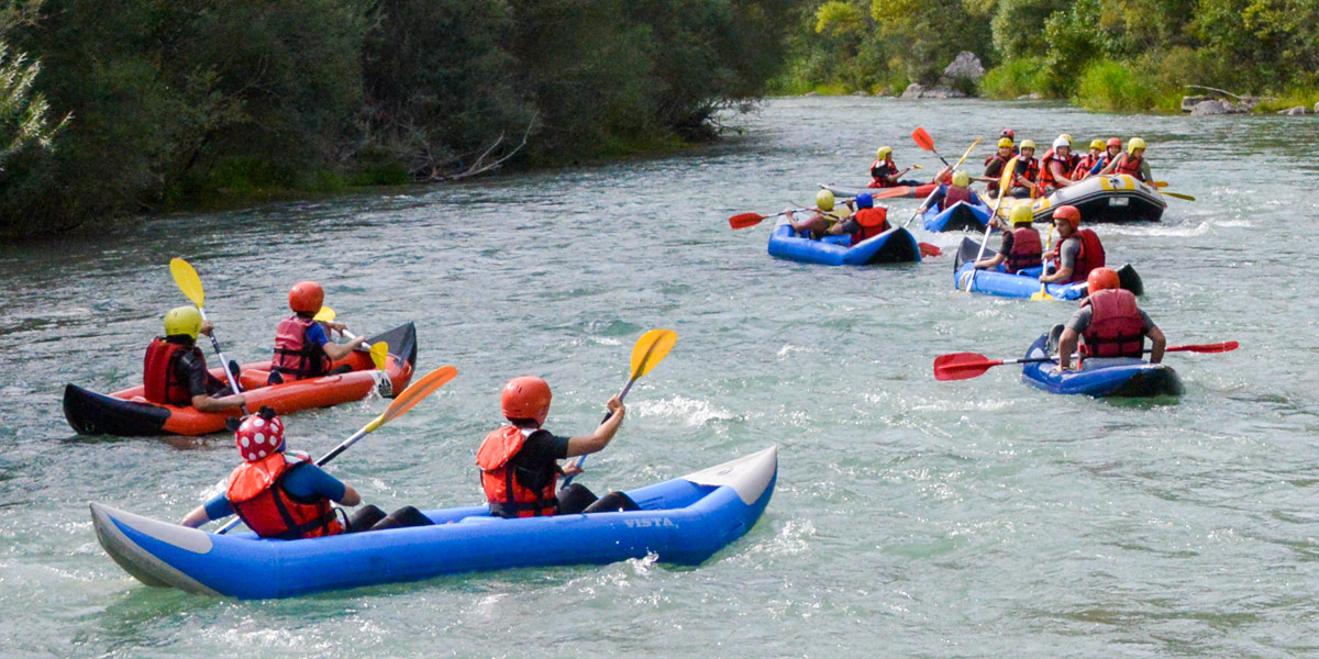 Canoë, kayak, rafting, canyoning ou stand-up paddle