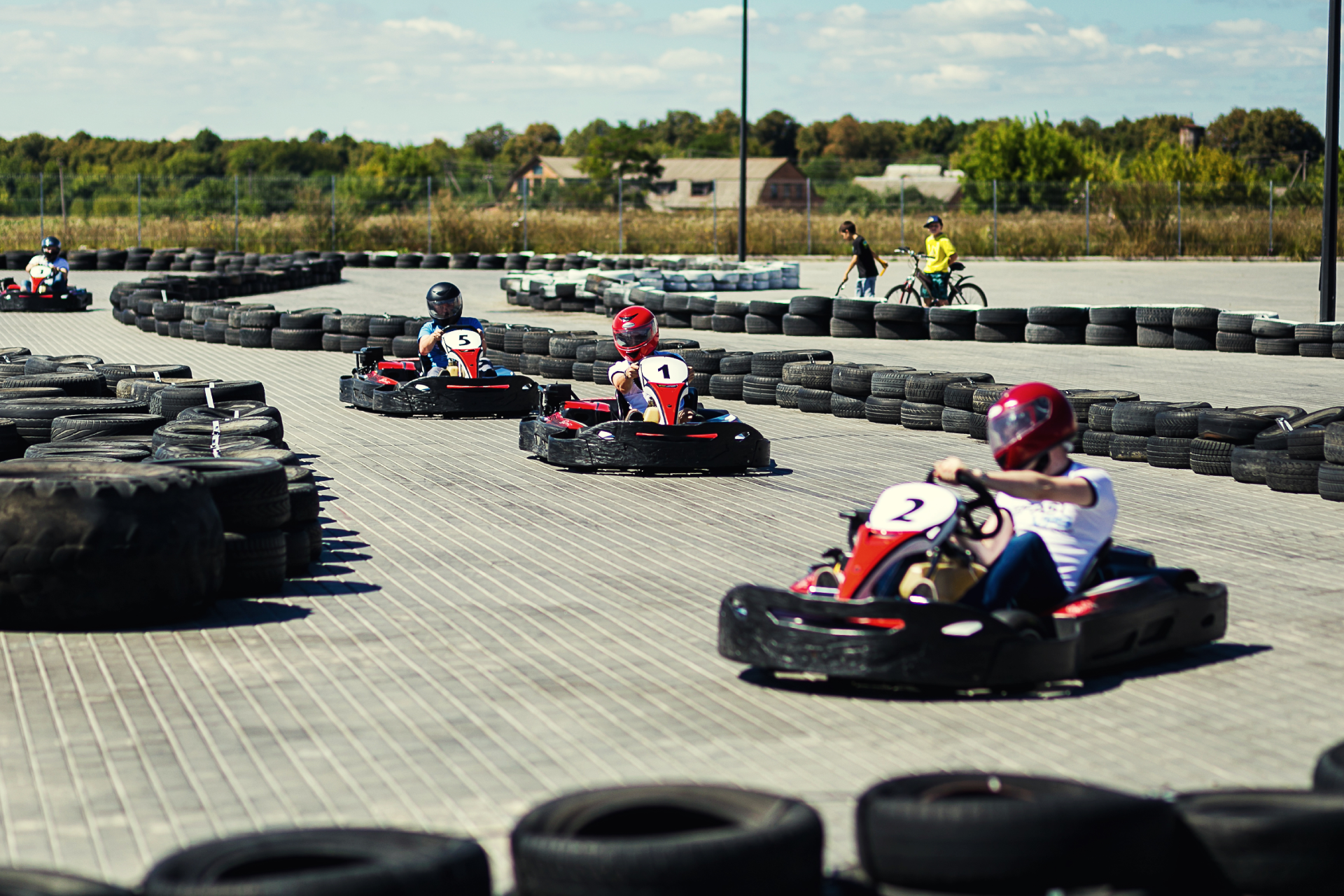 Karting / Course de drones